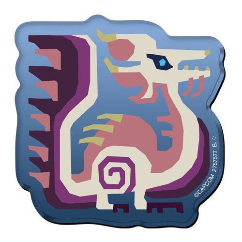 Monster Hunter 20th Anniversary Chara Magnet Series Bandai 1.5-Inch Collectible