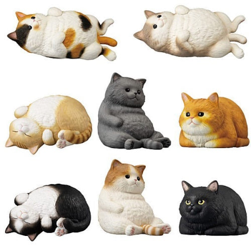 Mocchiri Kororin Cat Neko Figure Series Bandai 2-Inch Mini-Figure