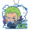 One Piece Rubber Mascot Gummy Vol. 03 Bandai 1.5-Inch Key Chain