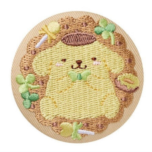 Sanrio Characters Embroidery Style Can Badge Vol. 03 Bandai 2-Inch Collectible Pin