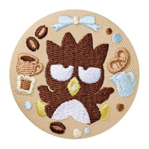 Sanrio Characters Embroidery Style Can Badge Vol. 03 Bandai 2-Inch Collectible Pin