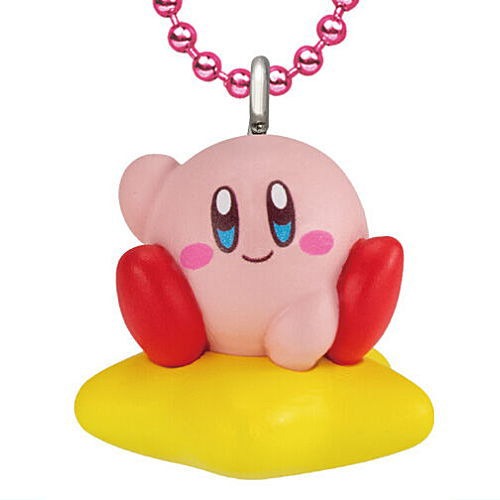 Kirby Of The Stars Gummies With Mascot Bandai 1-Inch Key Chain