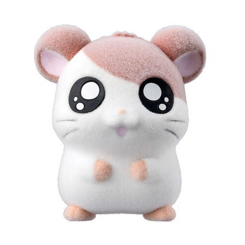 Hamtaro Flocked Doll Series Bandai 3-Inch Mini-Figure