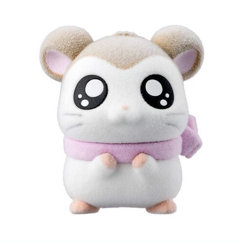 Hamtaro Flocked Doll Series Bandai 3-Inch Mini-Figure