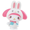 Sanrio Characters Kigurumi-zu Flocked Figure Series Bandai 2-Inch Mini-Figure