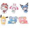 Sanrio Characters Kigurumi-zu Flocked Figure Series Bandai 2-Inch Mini-Figure