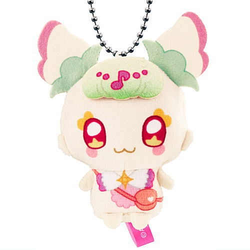 You And Idol Pretty Cure Fluffy Outing Mascot Bandai 3-Inch Plush Key Chain