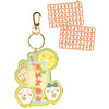 Chiikawa Pachi Pachi Deco Name Key Chain Series Bandai 2-Inch Collectible