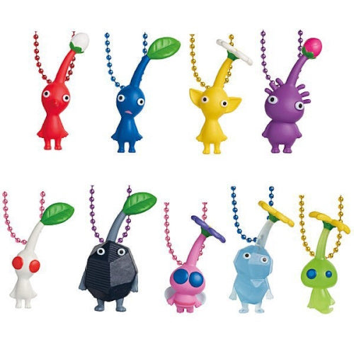 Pikmin Mascot And Fruit Gummy Series Bandai 1-Inch Key Chain