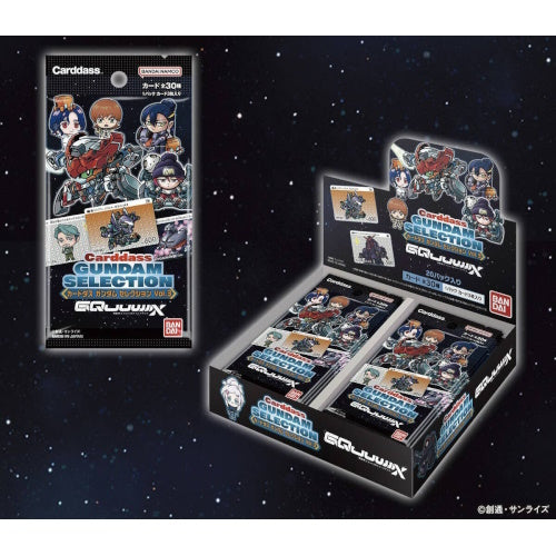 Mobile Suit Gundam Selection Vol.3 GQuuuuuuX Series Bandai 3-Card Pack