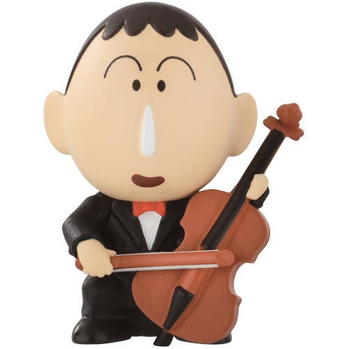 Crayon Shin Chan Music Corps. Bandai 1-Inch Mini-Figure