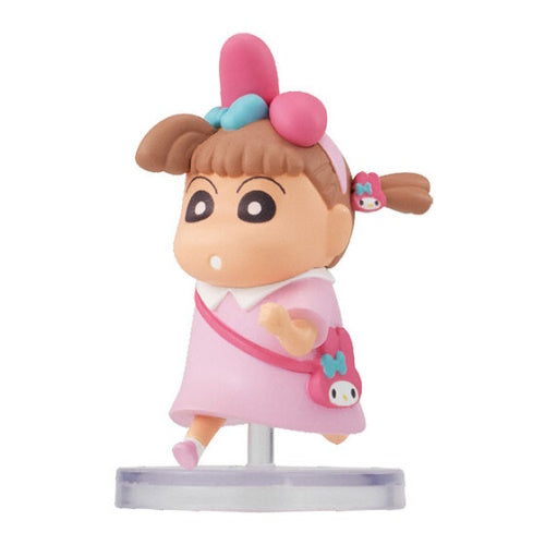 Crayon Shin Chan x Sanrio Characters Narabundesu Bandai 1.5-Inch Mini-Figure