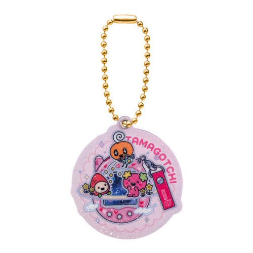 Tamagotchi 30th Anniversary Acrylic Slide Mirror Bandai 2-Inch Key Chain