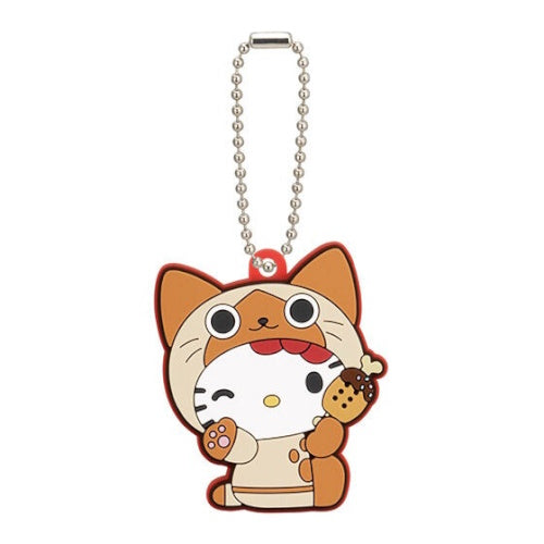 Monster Hunter x Sanrio Rubber Mascot Series Bandai 2-Inch Key Chain