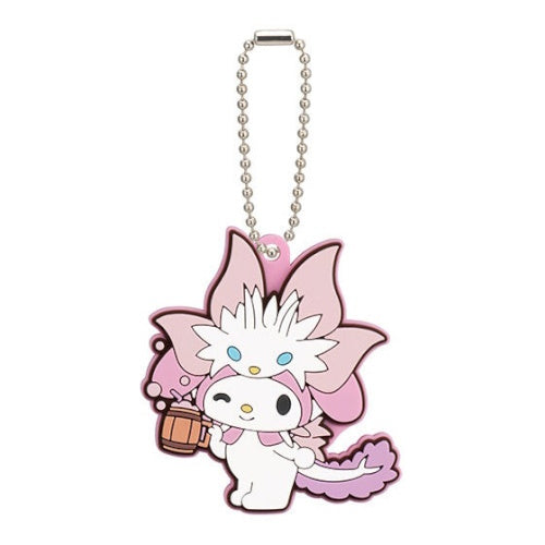 Monster Hunter x Sanrio Rubber Mascot Series Bandai 2-Inch Key Chain