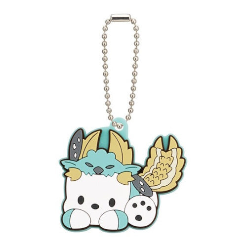 Monster Hunter x Sanrio Rubber Mascot Series Bandai 2-Inch Key Chain