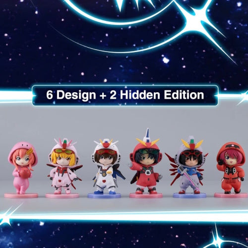 Mobile Suit Gundam Seed Destiny Pajamars BN Q Figure Series Bandai 3-Inch Figure