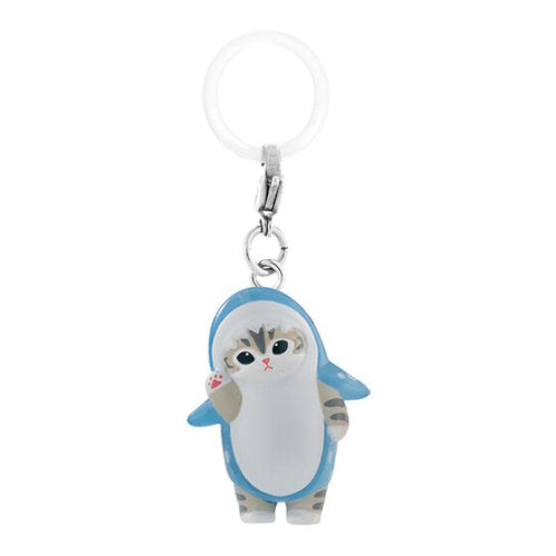 Mofusand x Sea Creature Dangler Mascot Bandai 1-Inch Key Chain