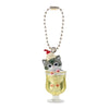 Mofusand Cat In Cream Soda Swing Mascot Series Bandai 2-Inch Key Chain