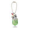 Mofusand Cat In Cream Soda Swing Mascot Series Bandai 2-Inch Key Chain