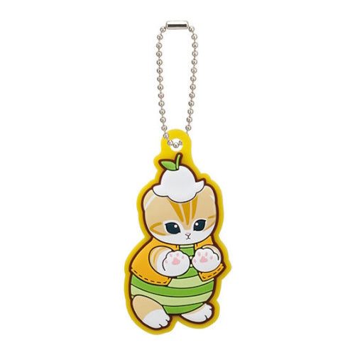 Sanrio x Mofusand Special Rubber Mascot Bandai 2-Inch Key Chain