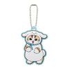 Sanrio x Mofusand Special Rubber Mascot Bandai 2-Inch Key Chain