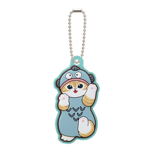 Sanrio x Mofusand Special Rubber Mascot Bandai 2-Inch Key Chain
