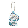 Sanrio x Mofusand Special Rubber Mascot Bandai 2-Inch Key Chain