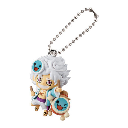 One Piece x Taiko no Tatsujin Swing Figure Bandai 1.5-Inch Mini-Figure