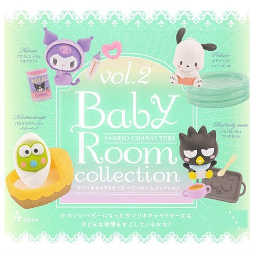 Sanrio Characters Baby Room Series Vol. 02 Ken Elephant 1.5-Inch Mini-Figure