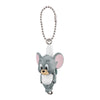 Tom And Jerry Pinch And Connect Mascot Bandai 1-Inch Key Chain