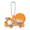 Haikyu!! x Sanrio Rubber Mascot Bandai 2-Inch Key Chain