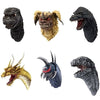 Godzilla Biographies Head Magnet Series Bandai 2.5-Inch Collectible