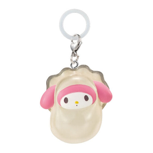 Sanrio Characters Oyster Costume Mascot Dangler Bandai 1-Inch Key Chain