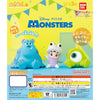 Disney Monsters Inc Puni Puni Squad Soft Vinyl Series Bandai 2-Inch Mini-Figure