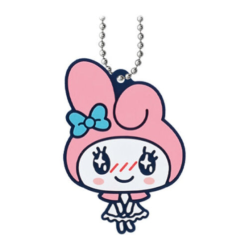 Tamagotchi Uni x Sanrio Characters Special Rubber Mascot Bandai 1-Inch Key Chain