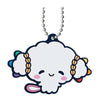 Tamagotchi Uni x Sanrio Characters Special Rubber Mascot Bandai 1-Inch Key Chain