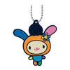 Tamagotchi Uni x Sanrio Characters Special Rubber Mascot Bandai 1-Inch Key Chain