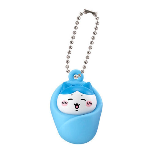 Chiikawa Swaddled Mascot Series Bandai 1.5-Inch Key Chain