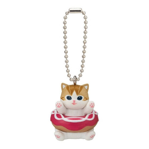 Mofusand Nyan Cat Donut Mascot Series Vol. 01 Bandai 2-Inch Key Chain
