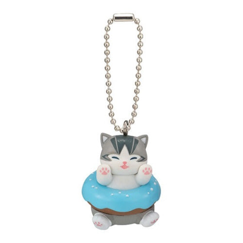 Mofusand Nyan Cat Donut Mascot Series Vol. 01 Bandai 2-Inch Key Chain