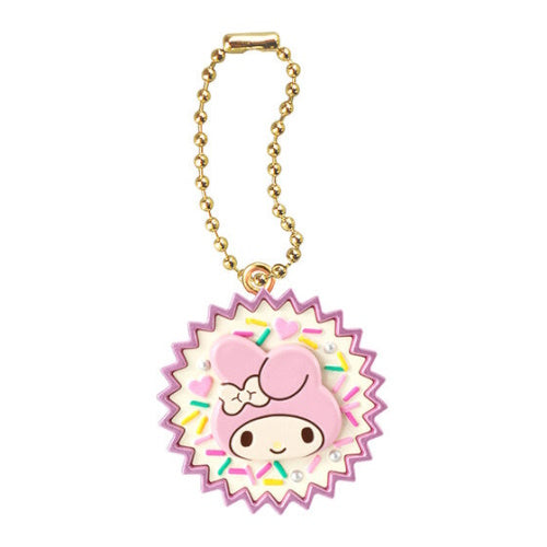 Sanrio Heisei Girls Chocolate Handmade Snack Mascot Bandai 1-Inch Key Chain