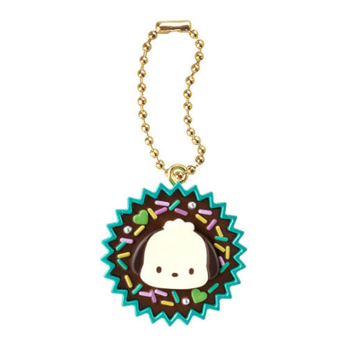 Sanrio Heisei Girls Chocolate Handmade Snack Mascot Bandai 1-Inch Key Chain