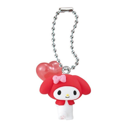 Sanrio Characters Color Collection Red Series Bandai 1.5-Inch Key Chain