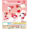 Sanrio Characters Color Collection Red Series Bandai 1.5-Inch Key Chain