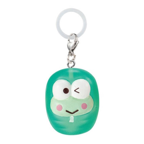 Sanrio Hapidanbui Solo Camping Dangler Mascot Series Bandai 1-Inch Key Chain