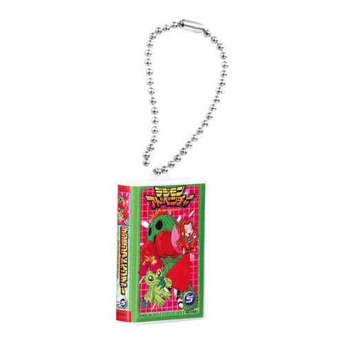 Digimon Video Tape Miniature Charm Series Bandai 1-Inch Key Chain