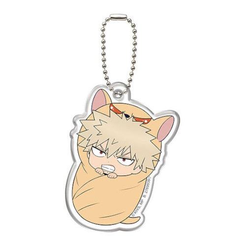 My Hero Academia Swaddling Mascot Dangler Bandai 1-Inch Key Chain