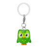 Duolingo Green Owl Mascot Dangler Series Bandai 1-Inch Key Chain