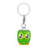 Duolingo Green Owl Mascot Dangler Series Bandai 1-Inch Key Chain